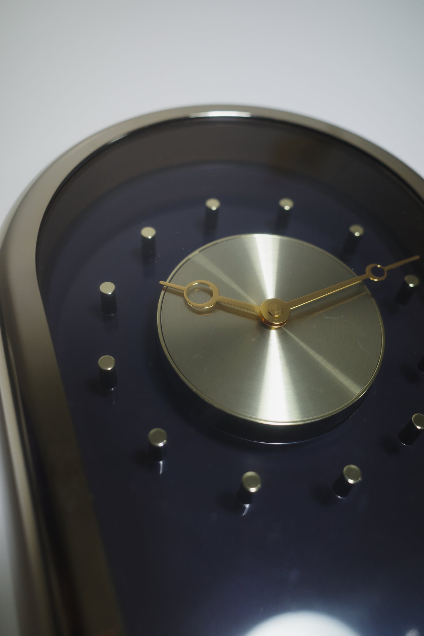 SEIKO 80年代日本製拱形半透明座鐘