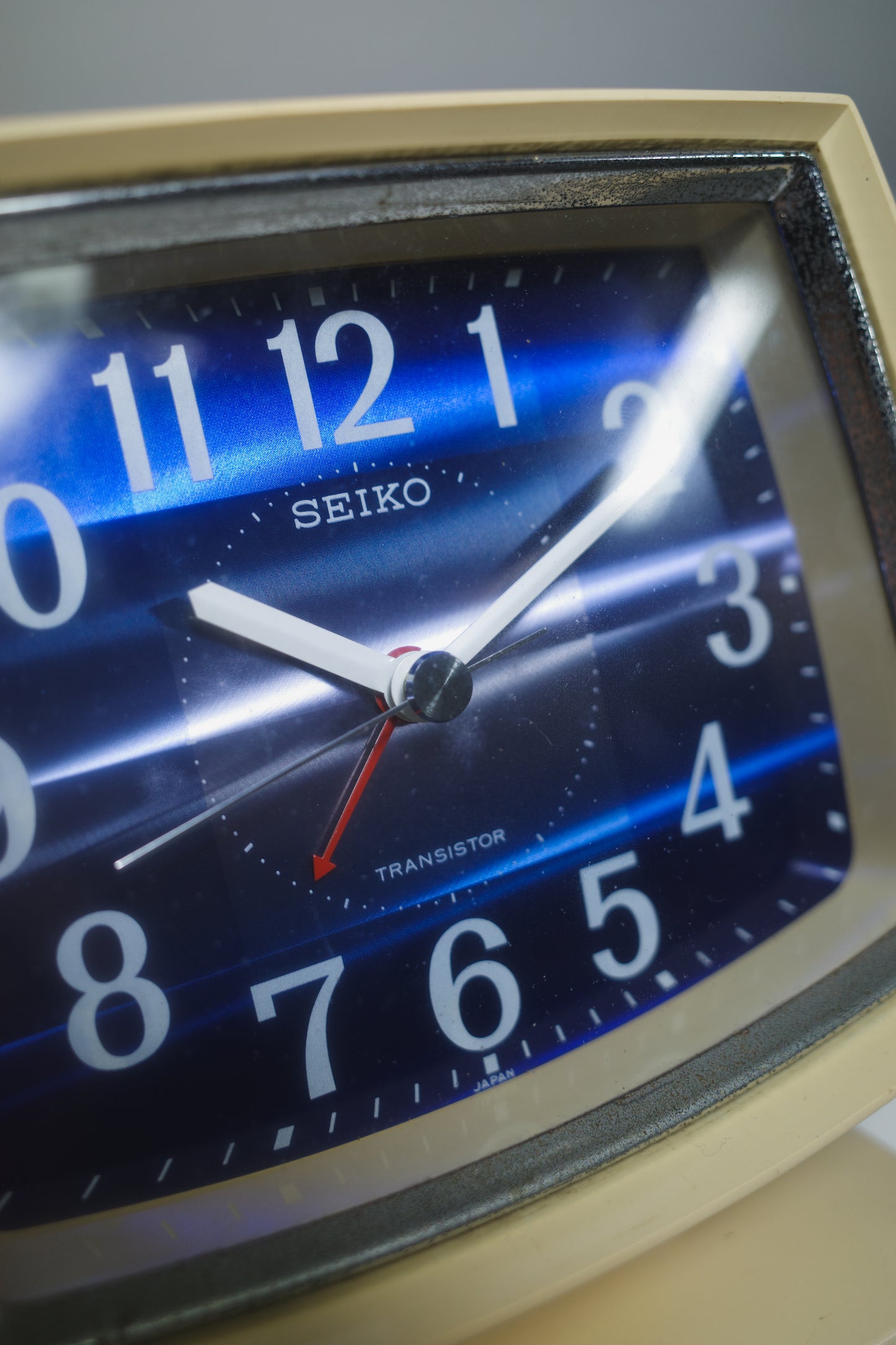SEIKO 日本製太空時期普普風Transistor小電視鬧鐘