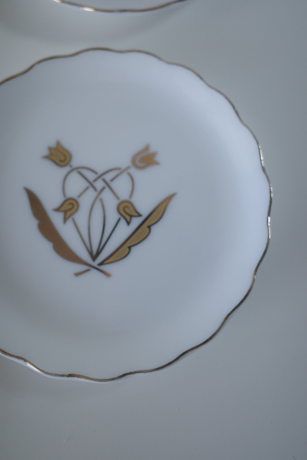 資生堂 Shiseido<花椿>鬱金香豆皿