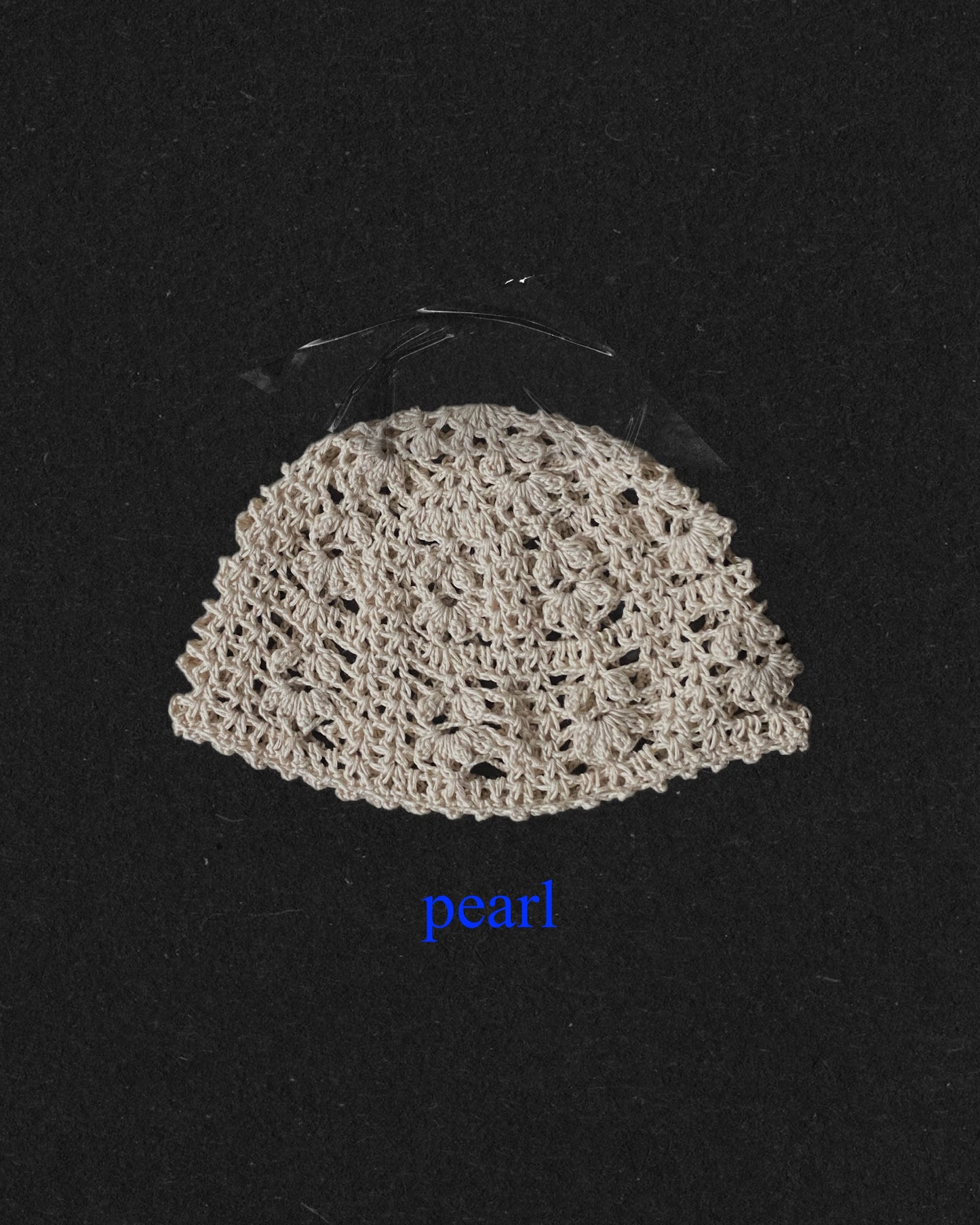 夏日編織有機棉beanie