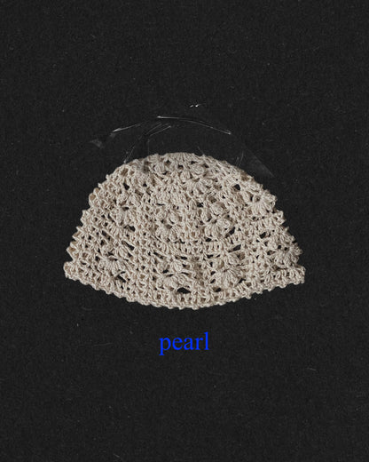 夏日編織有機棉beanie