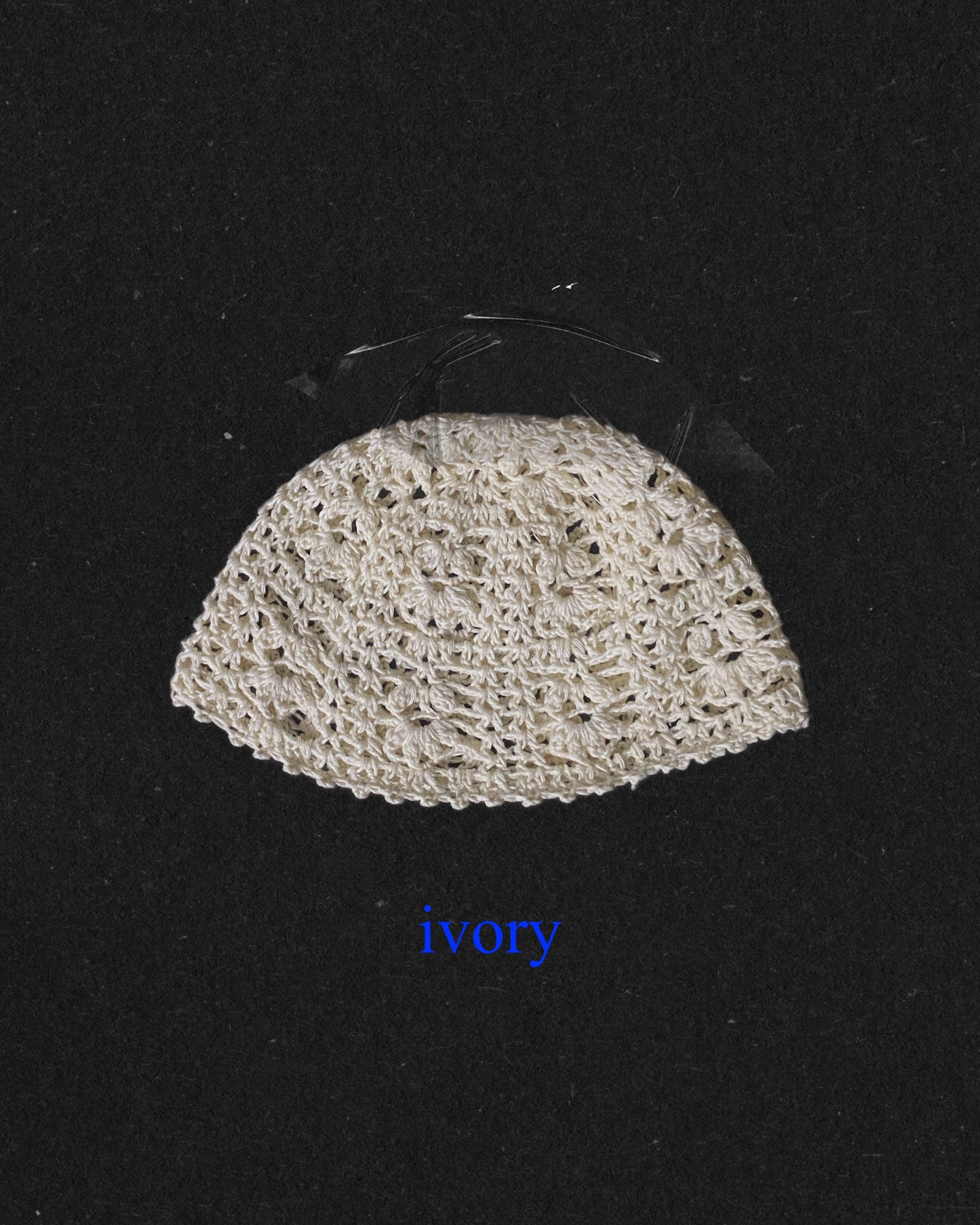 夏日編織有機棉beanie