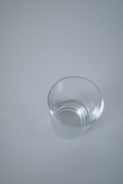 HOYA 保谷硝子螺旋玻璃水杯
