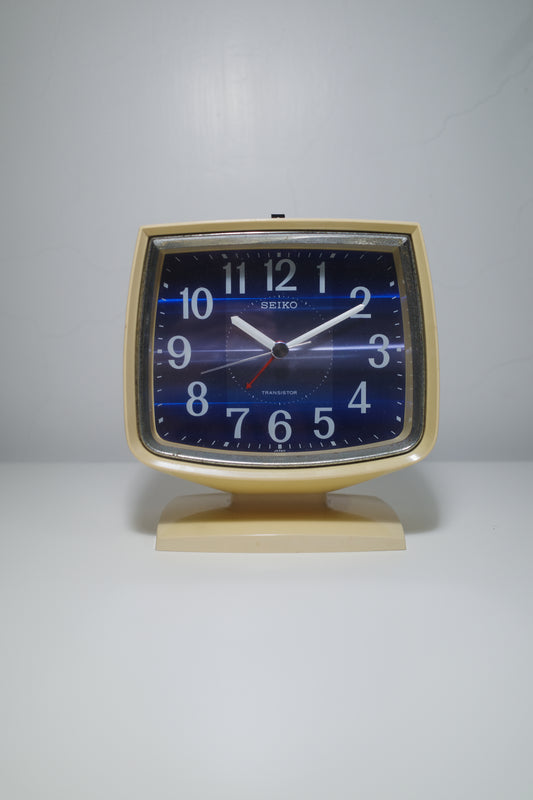 SEIKO 日本製太空時期普普風Transistor小電視鬧鐘