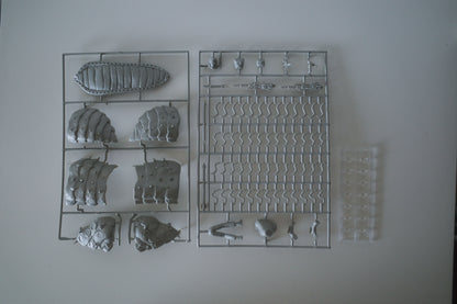 原版TSUKUDA HOBBY宮崎駿風之谷王蟲與娜烏西卡模型 1:20