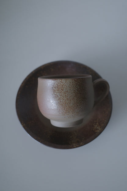 木村陶峰備前燒咖啡杯
