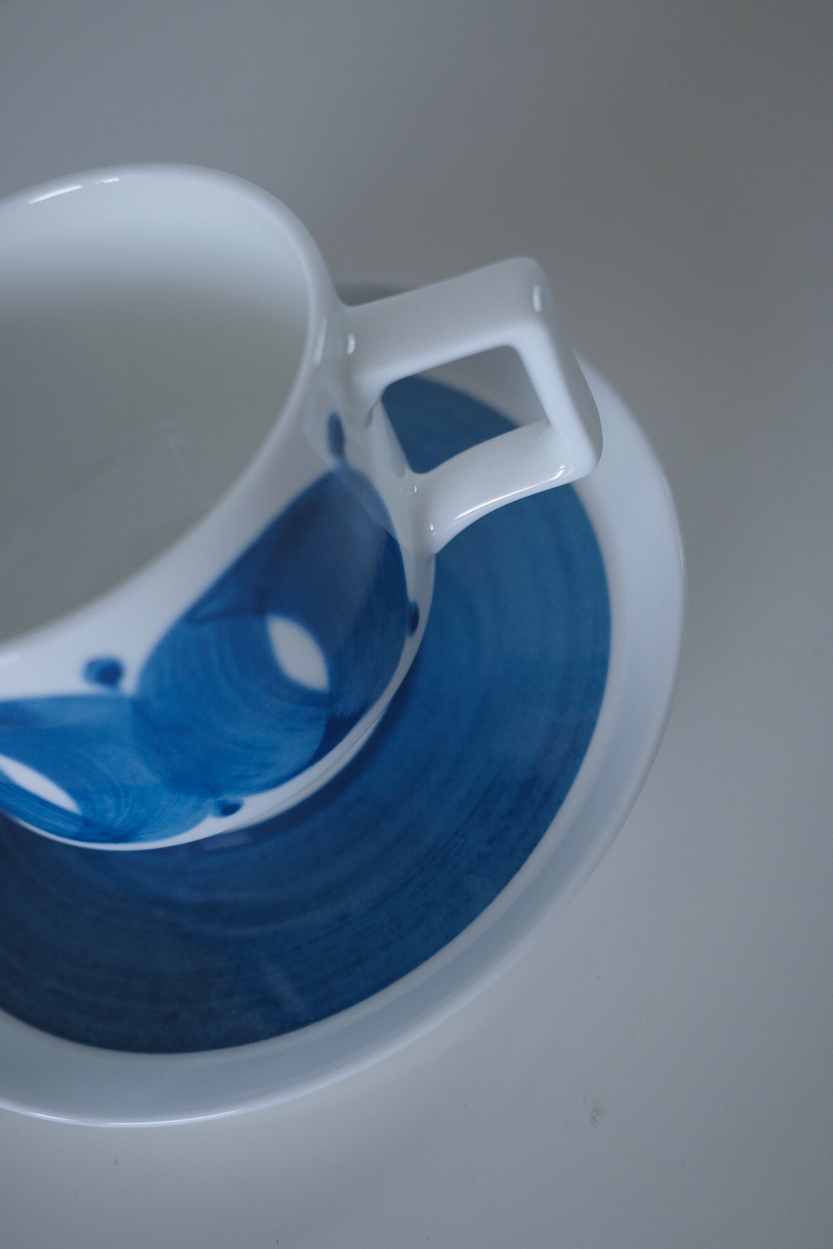 NARUMI鳴海製陶 2014 good design受賞品「手鞠」咖啡杯連盤