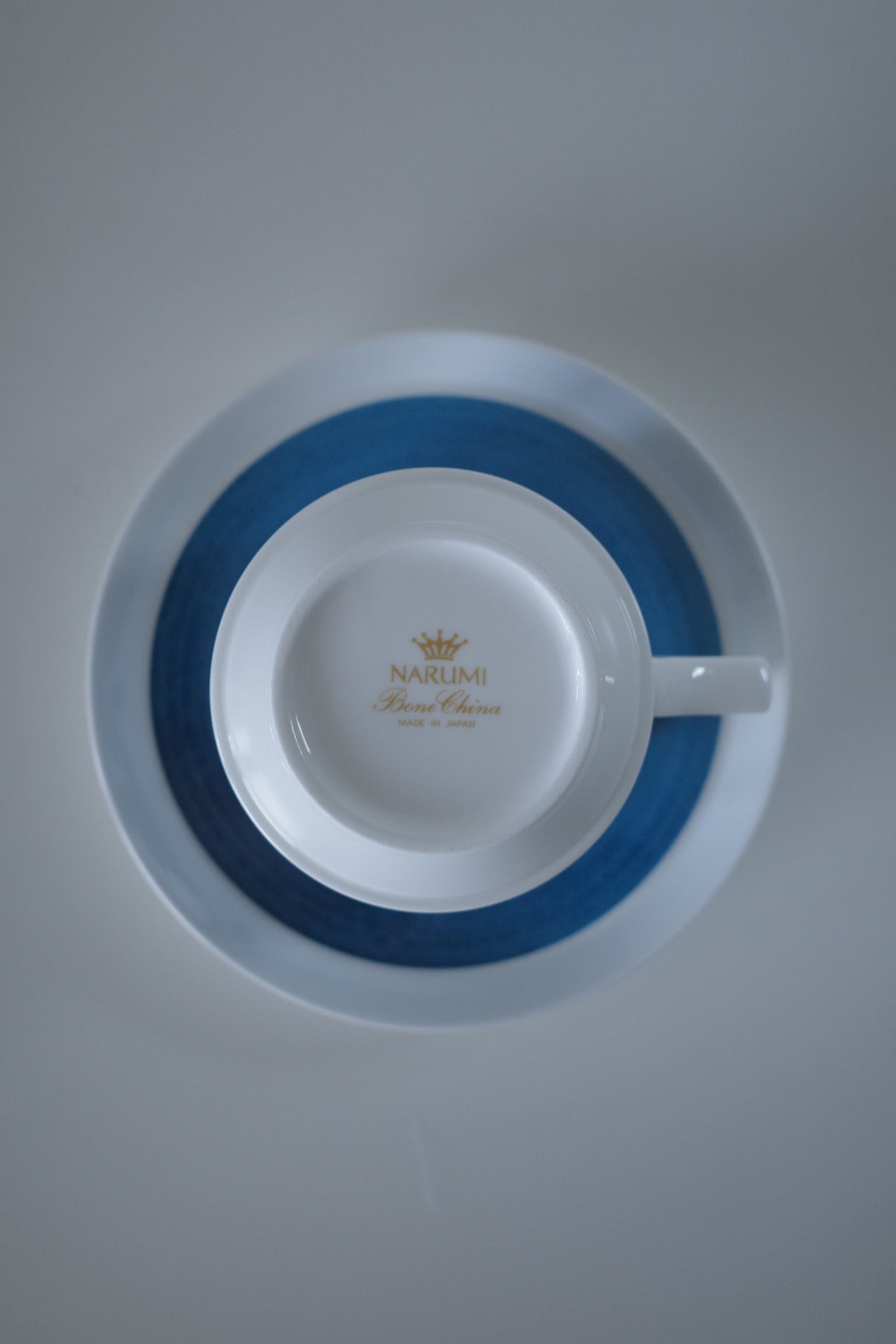 NARUMI鳴海製陶 2014 good design受賞品「手鞠」咖啡杯連盤